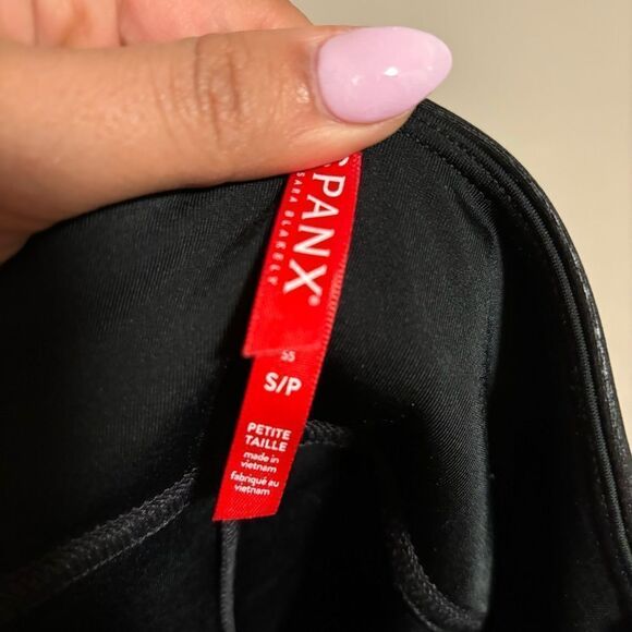 Spanx Faux Leather Leggings- Size Small (Petite) - Picture 6 of 6